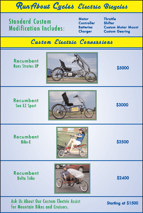 RunAbout Cycles Custom Modifications